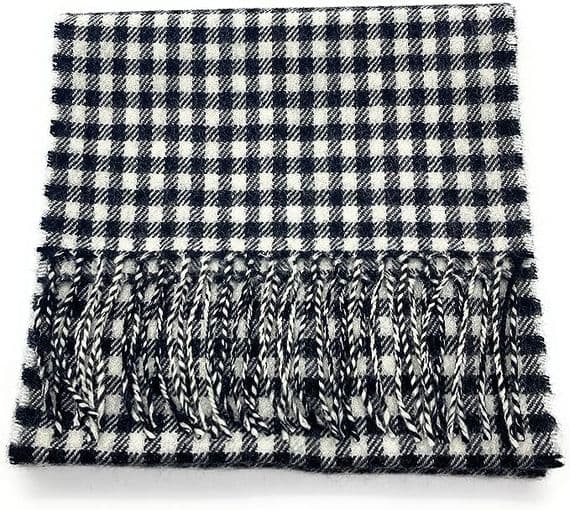 Pure Lambswool Shepherd Tartan  Scarf