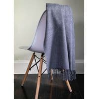 Steel Grey Lambswool Rug | Made in Scotland