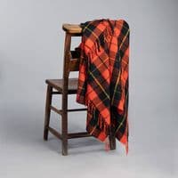 Wallace Ancient Tartan Rug | Pure Lambswool Blanket