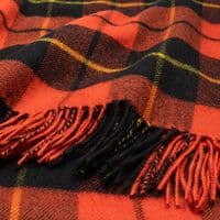 Wallace Ancient Tartan Rug | Pure Lambswool Blanket