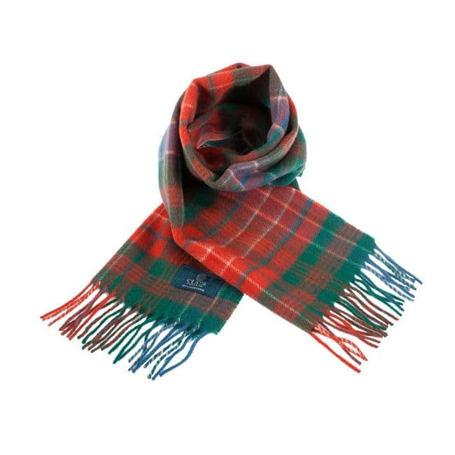 Pure Lambswool Wilson Ancient Tartan Clan Scarf