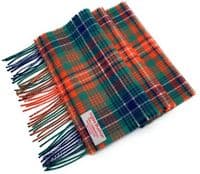 Pure Lambswool Wilson Ancient Tartan Scarf | Made in Scotland