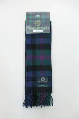 Pure New Wool Baird Tartan Scarf