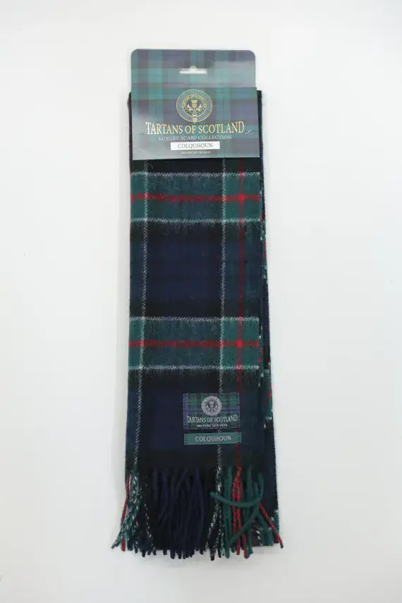 Pure Wool Colquhoun Tartan Scarf