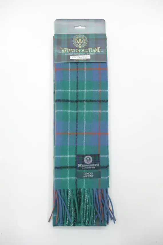 Pure Wool Duncan Ancient Tartan Scarf