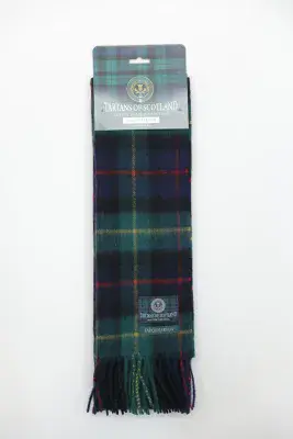 Pure Wool Farquharson Tartan  Scarf