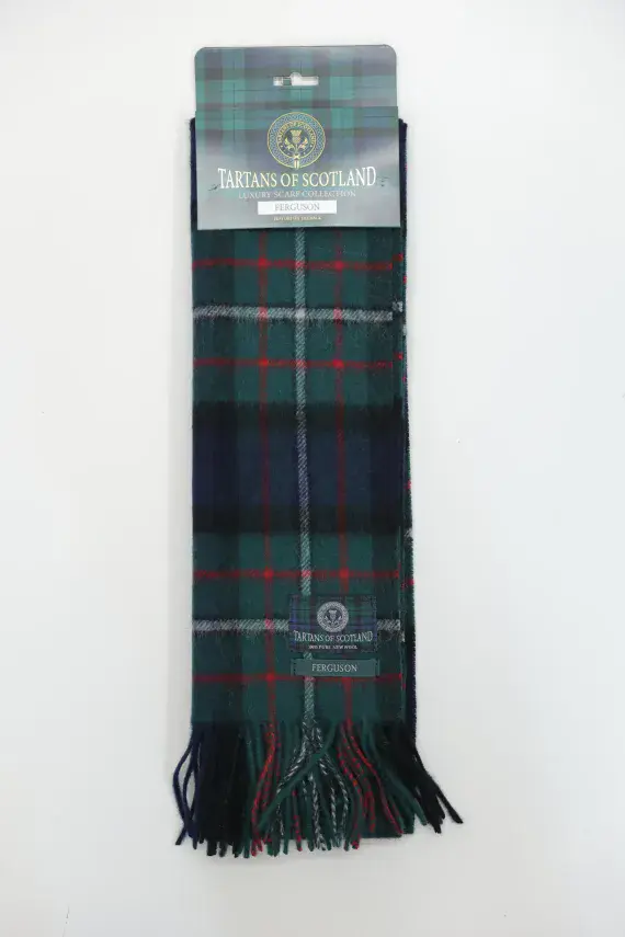 Pure Wool Ferguson Tartan Scarf