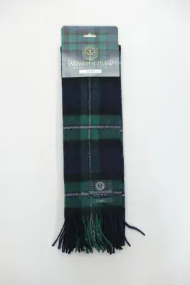 Pure Wool Forbes Tartan Scarf