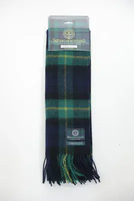 Pure Wool Gordon Tartan Scarf