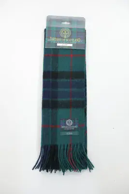 Pure Wool Gunn Modern Tartan Scarf