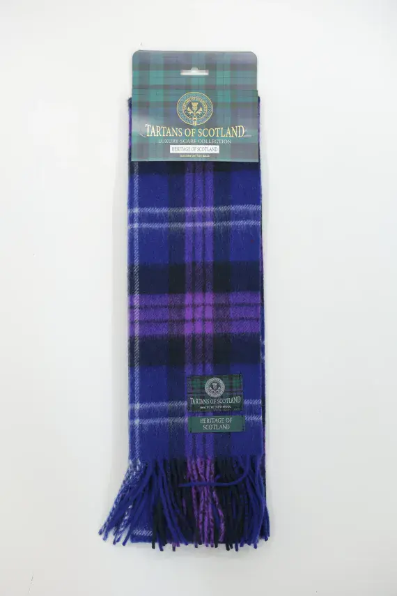 Pure Wool Heritage of Scotland Tartan Scarf