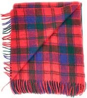 Robertson Red Tartan Travel Rug | Scottish Wool Blanket

