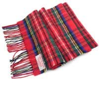 Royal Stewart Tartan Scarf | Highland Tweed