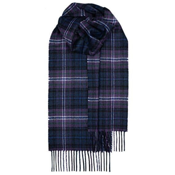 Scotland Forever Modern Tartan  Pure Lambswool Unisex Scarf