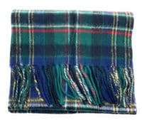 Scott Green Tartan Scarf | Highland Tweed