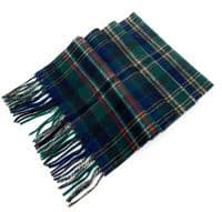 Scott Green Tartan Scarf | Highland Tweed