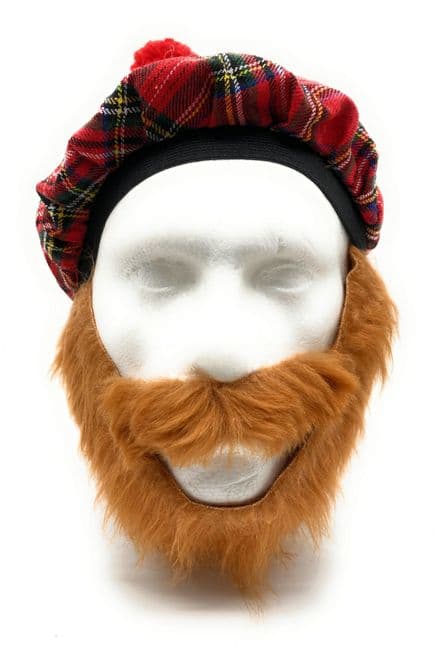 Scottish Classic Novelty Royal Stewart Tartan Beard/Bearded See You Jimmy Hat