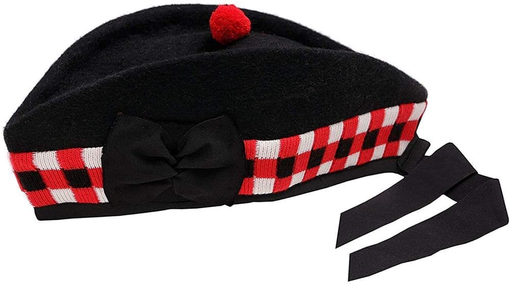 Scottish Diced Traditional Novelty Glengarry Hat