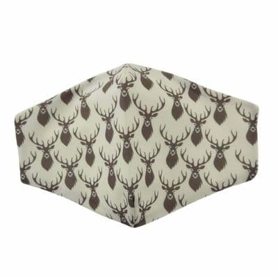 Scottish Highland Deer/Stag Face Mask