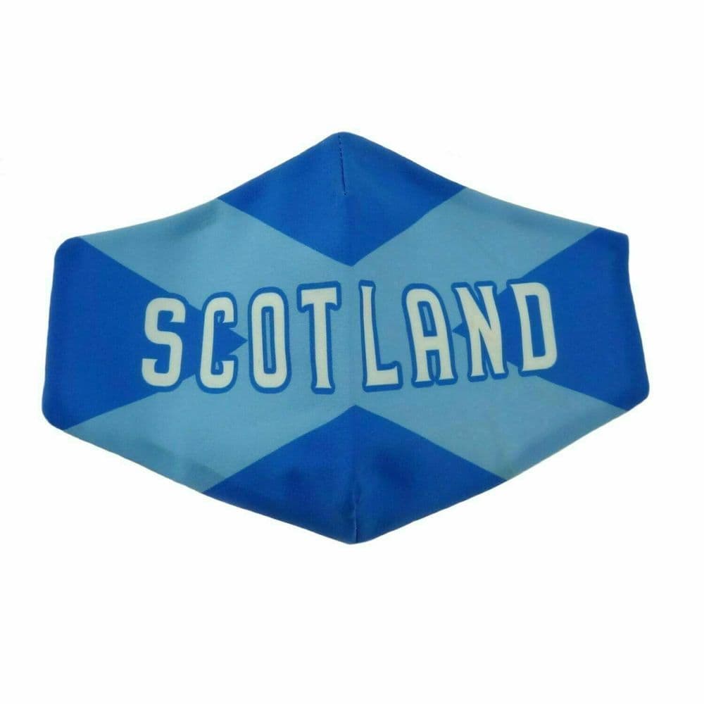 Scottish Saltire Scotland Flag Face Mask