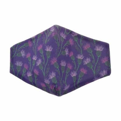 Scottish Thistle Face Mask