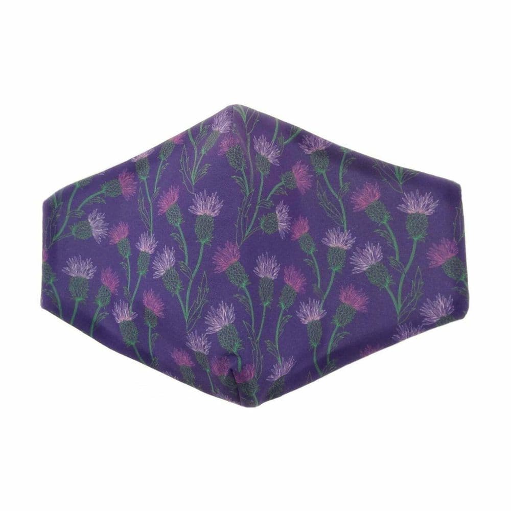 Scottish Thistle Face Mask
