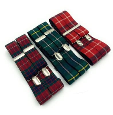 Tartan Trouser Braces