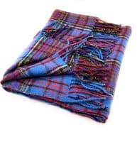 Anderson Tartan Wool Blend Knee Rug Blanket | Highland Tweed