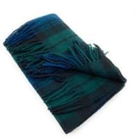 Black Watch Tartan Knee Travel Rug Blanket | Highland Tweed