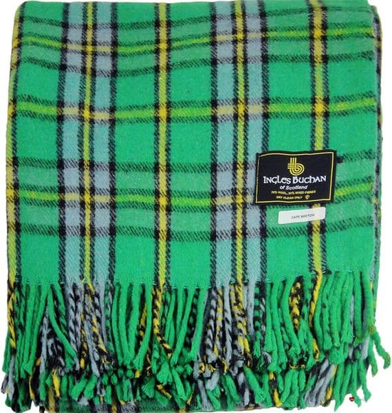 Cape Breton Tartan Travel Rug | Ingles Buchan Scotland
