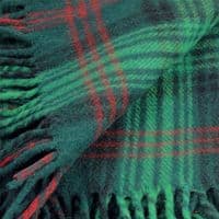 Wool Blend Ross Hunting Modern Tartan Travel Blanket/Rug By Ingles Buchan of Scotland
