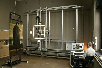 SatScan-IM Large Scale Multispectral Easel Scanner (Moves Scanning Instruments)