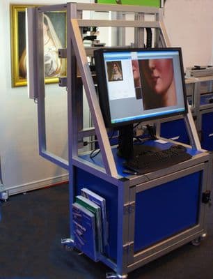 SatScan-P Portable High Resolution Easel Scanner           ( Instruments Moves)