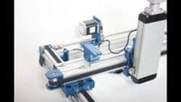 Screw Driven, Motorised,  XY+Z 3 Axis Stage, 100mm- 1100mm