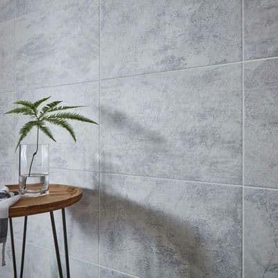 Alda Slate Effect Matt Porcelain Wall/Floor Tile 600 x 400 x 9mm x 1m2
