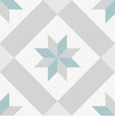 Barcelona Star Decor Vitrified Porcelain Wall/Floor Tile 250 x 250  x 8mm x 1m2