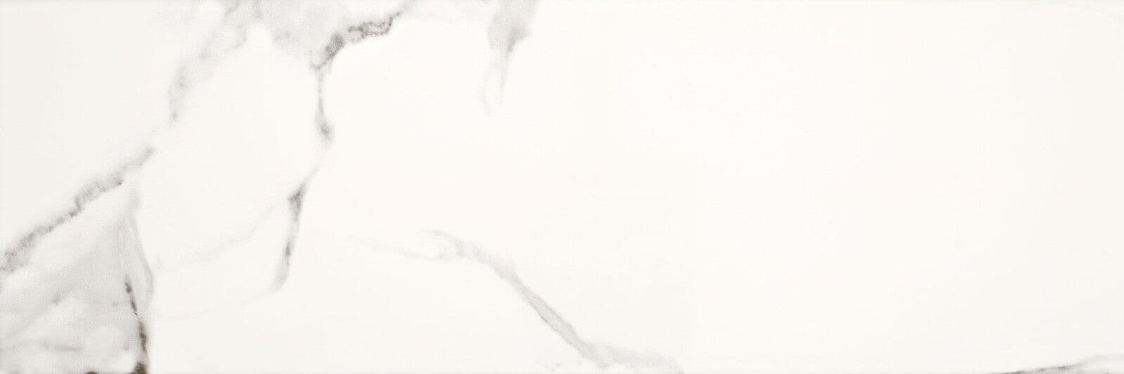 Cavan Calacatta ceramic gloss marble effect bathroom wall tile 600 x