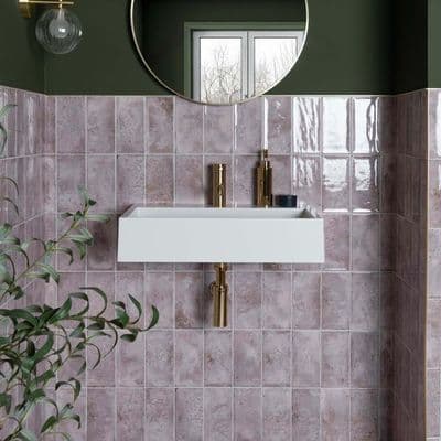 Clemence Metro Flat Tile 200x100x7mm - Per m2