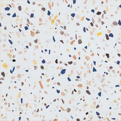 Doria terrazzo effect porcelain tile 600mm x 600mm x 1m2