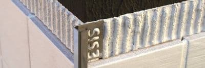 Genesis EQQ Square Edge Bright Stainless Steel Tile Trim 8,10 or 12mm x 5 (Grade 304)