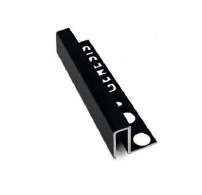 Genesis TDP225 -  Aluminium Square Edge Tile Trim 2.5m x 22.5mm x 1