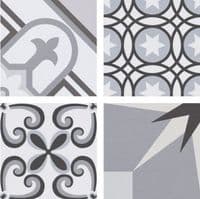 Lumier Taco Porcelain Matt Feature Wall/Floor Tile 165 x 165 x 1m2