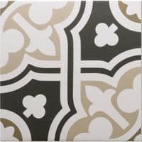 Rivoli Plaza Porcelain Matt Feature Wall/Floor Tile 200 x 200 x 10mm x 1m2