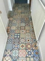 Rustic Taco Heritage Mix Porcelain Matt Feature Wall/Floor Tile 165 x 165