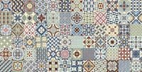 Rustic Taco Heritage Mix Porcelain Matt Feature Wall/Floor Tile 165 x 165
