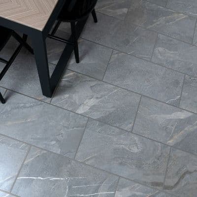 Stranby Matt Stone Effect Wall And Floor Rectified Tiles 60x30 (Grey/Beige/Light Grey)