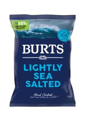 Burts Crisps Sharing Bags Lightly Sea Salted 10 x 150g