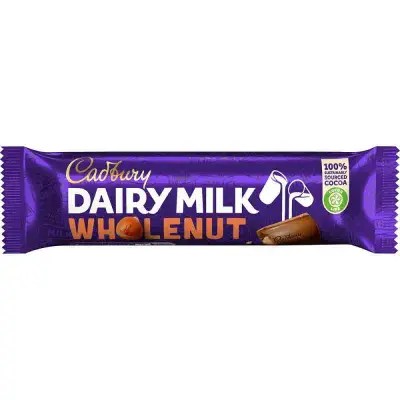 Cadburys Dairy Milk Wholenut 48 x 45g