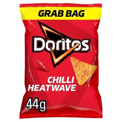 Doritos Chilli Heatwave Tortilla Chips 32 x 44g