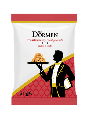 Dormen Dry Roasted Peanuts 24 x 50g (Boxed)
